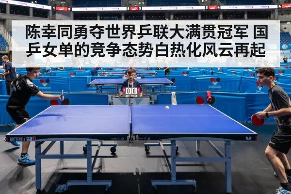 table tennis match action